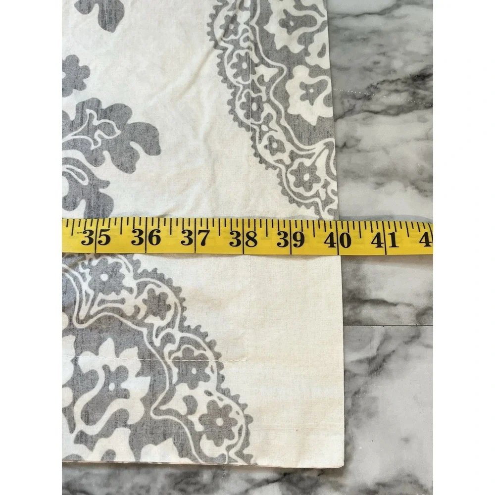 Pottery Barn Lucianna Medallion Pillow Sham King Size
